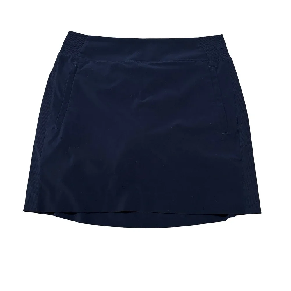 Athleta Women's Athletic Skirt Skort Navy Blue Size 6 - 30 x 17 - Picture 1 of 6